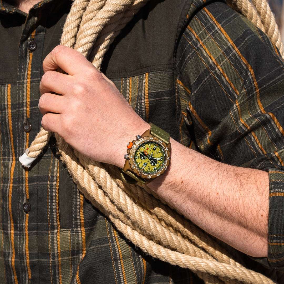 Luminox Bear Grylls Survival Master #tide Chronograph Series 3757.ECO Luminox