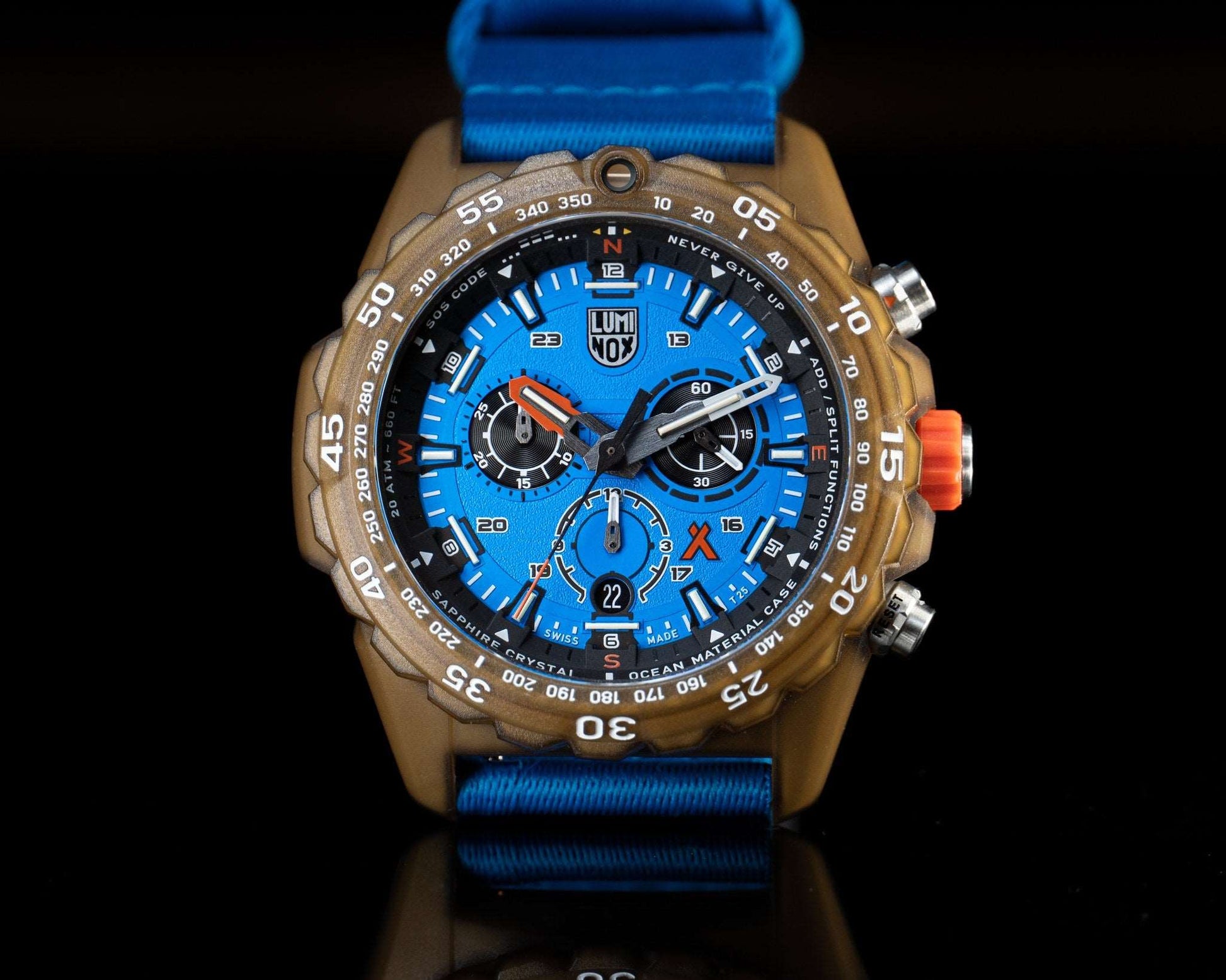 Luminox Bear Grylls Survival Master #tide Chronograph Series 3743.ECO Luminox