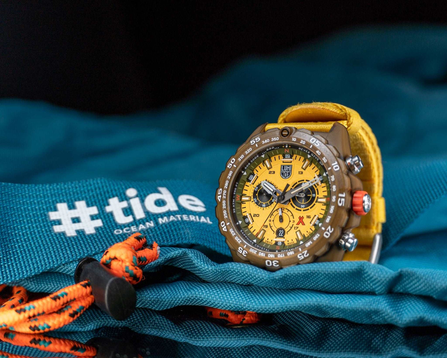 Luminox Bear Grylls Survival Master #tide Chronograph Series 3745.ECO Luminox