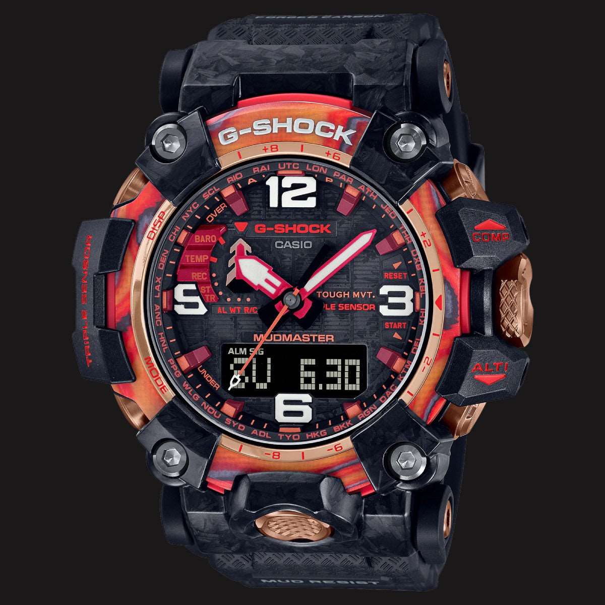 G-SHOCK 40th Anniversary Flare Red GWG-2040FR-1A G-Shock