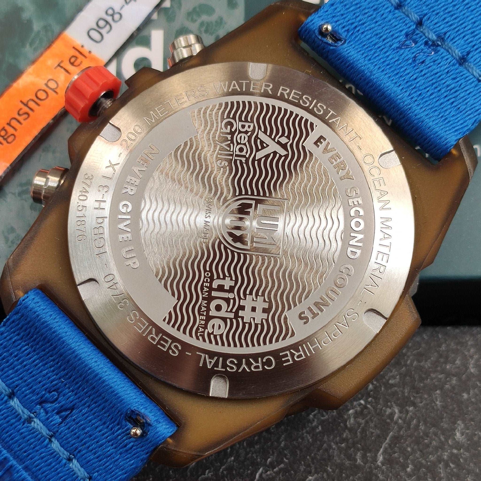 Luminox Bear Grylls Survival Master #tide Chronograph Series 3743.ECO Luminox