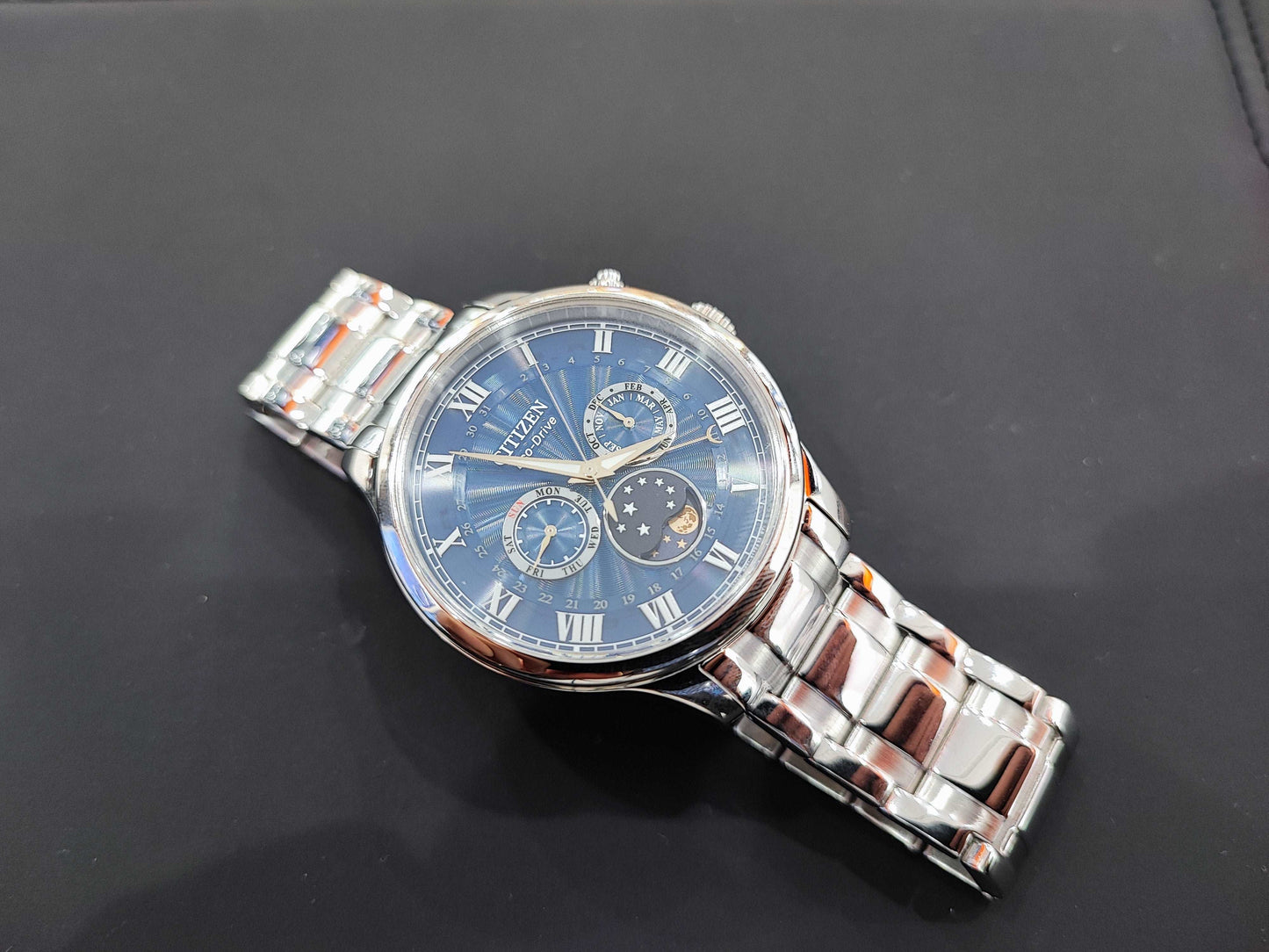 Citizen Eco-Drive Moon Phase Men's Watch AP1050-81L Citizen