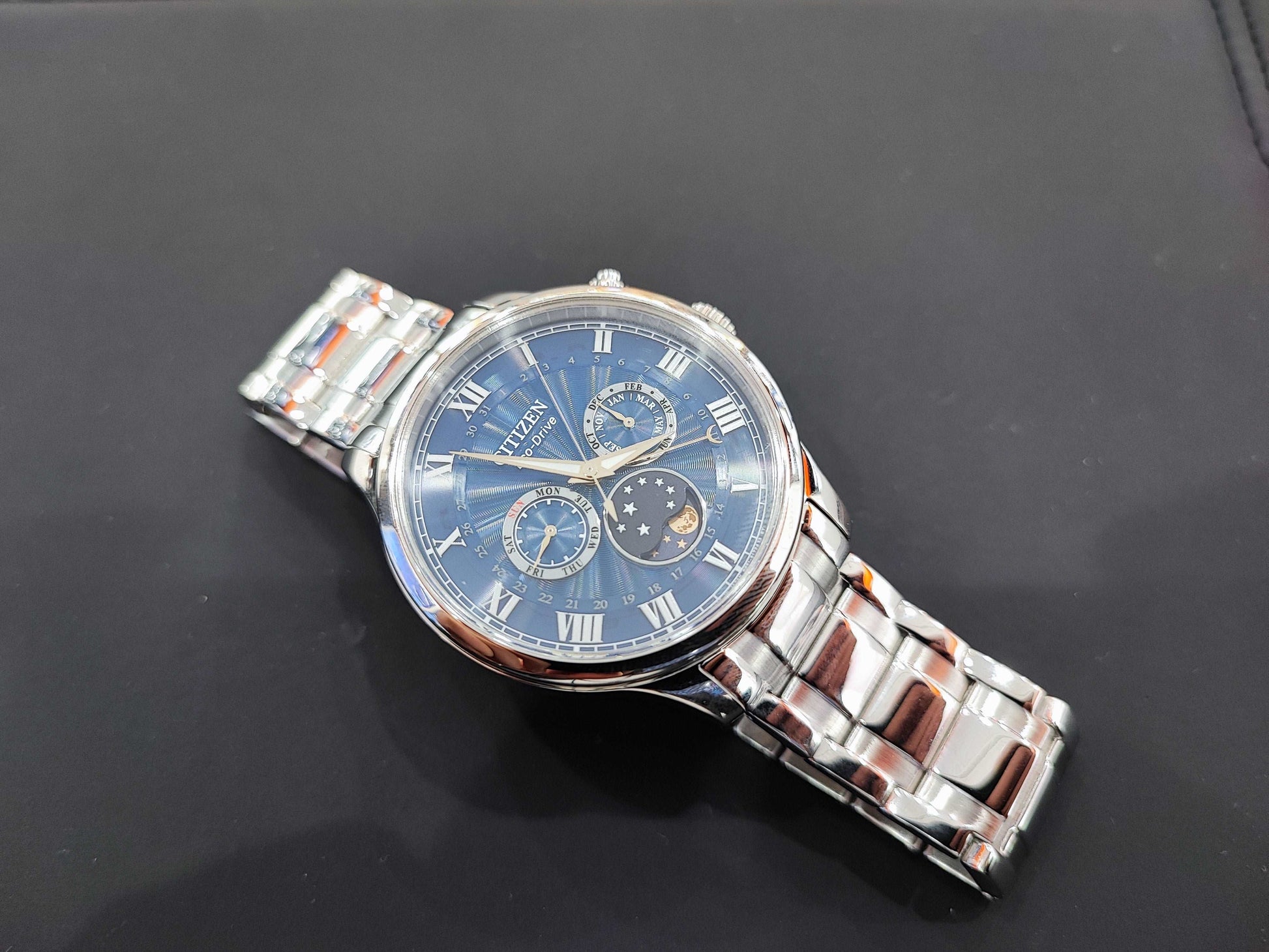Citizen Eco-Drive Moon Phase Men's Watch AP1050-81L Citizen