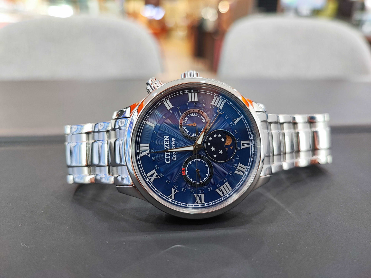 Citizen Eco-Drive Moon Phase Men's Watch AP1050-81L Citizen
