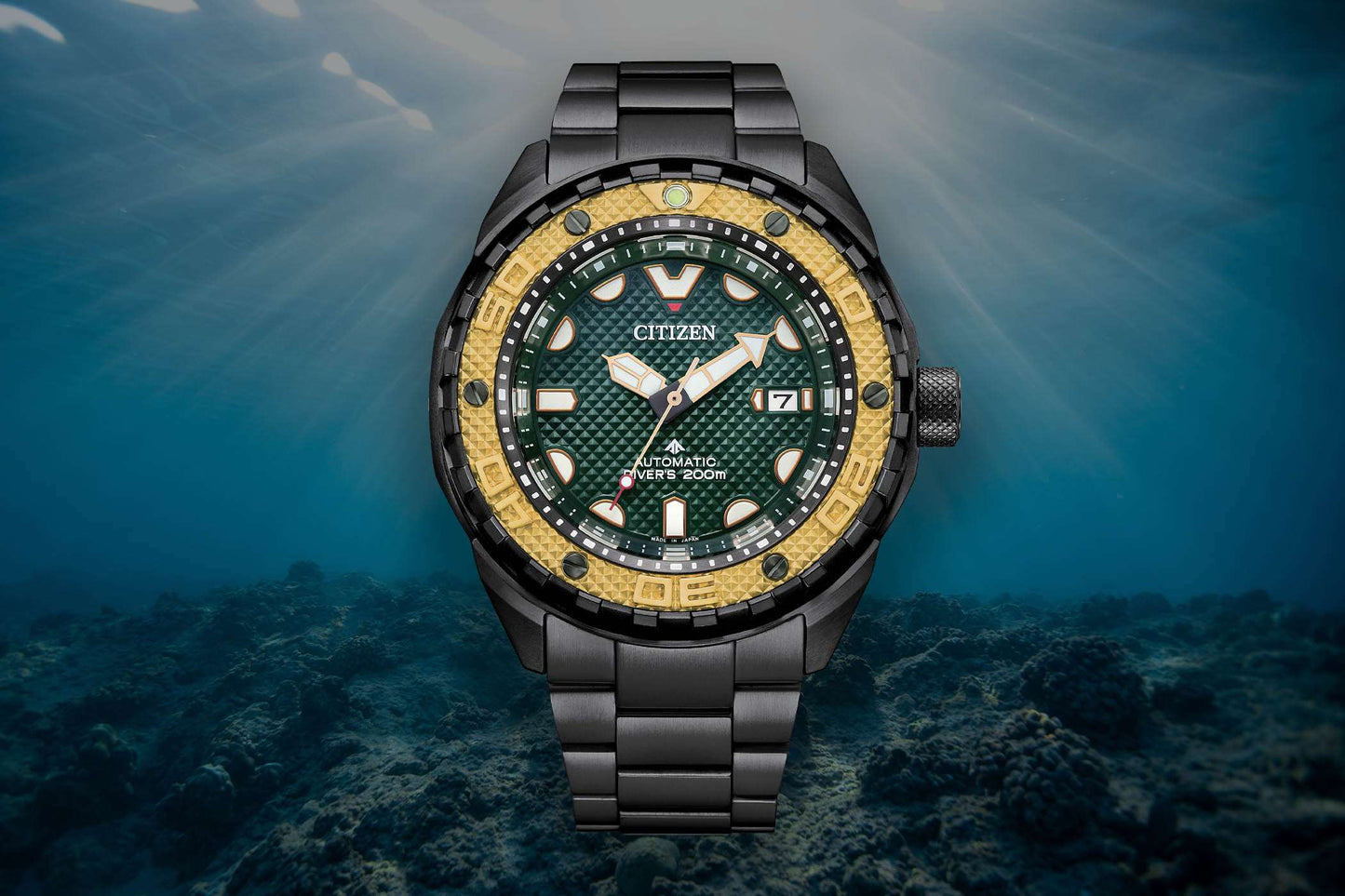 Citizen Promaster Automatic Green Anaconda Limited Edition Super Titanium™ NB6008-82X Citizen