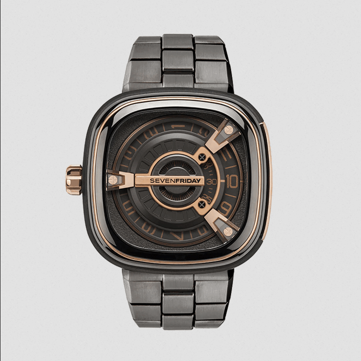 Sevenfriday sales black gold