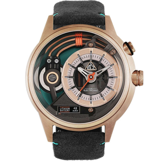 Electricianz Cazino Rose Gold Green Electricianz