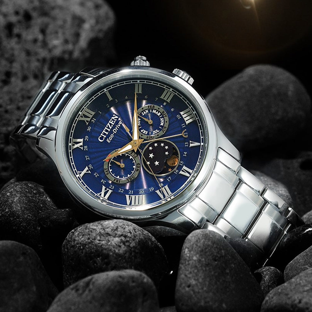 Citizen Eco-Drive Moon Phase Men's Watch AP1050-81L Citizen