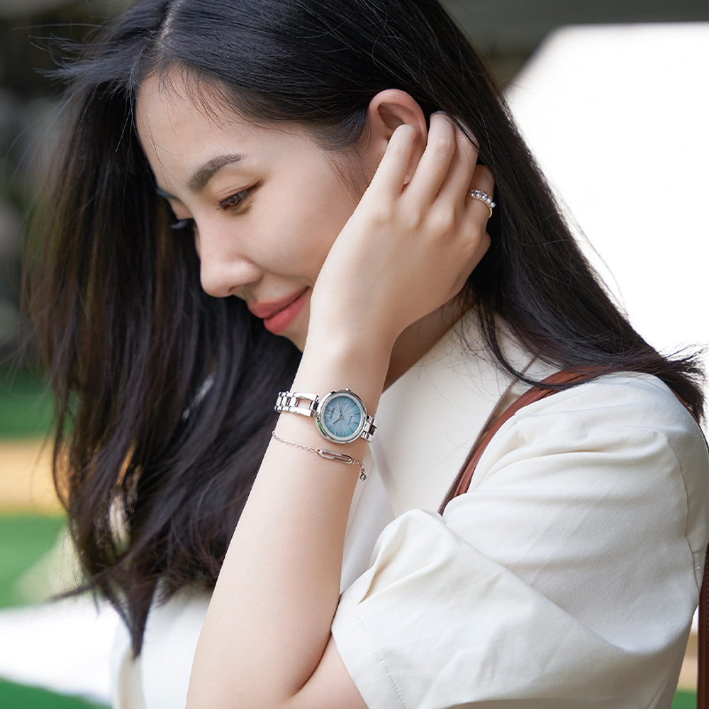 Citizen Eco-Drive Ladies Stainless Steel Watch EM0801-85X Citizen