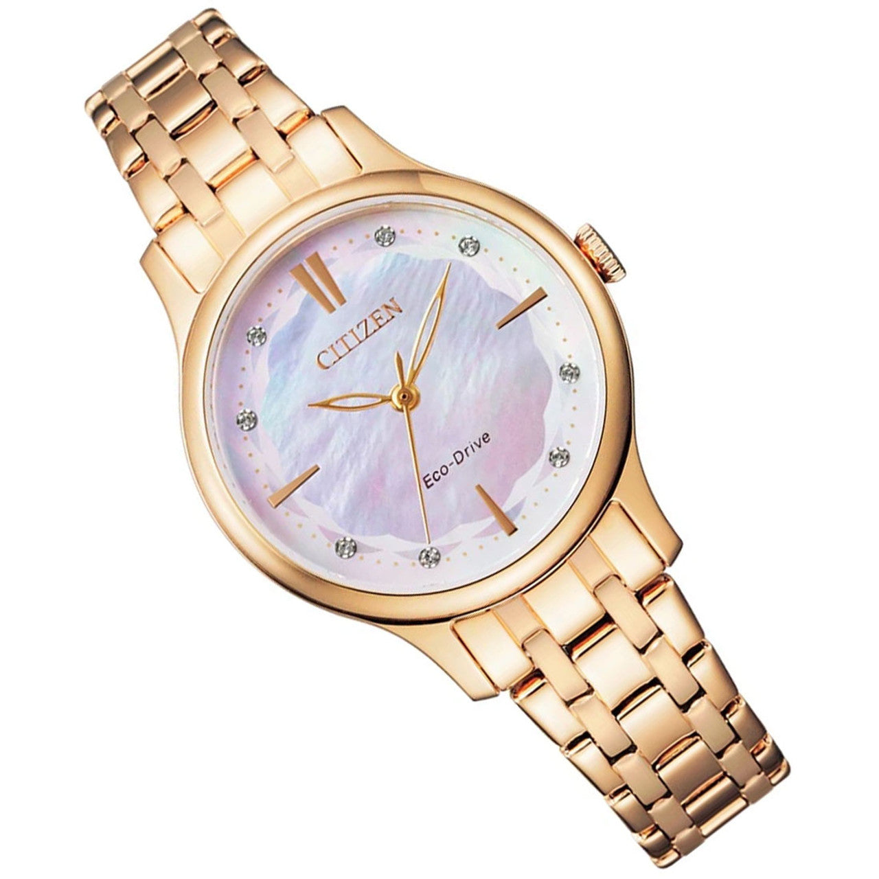 Citizen Eco-Drive Ladies Stainless Steel Watch EM0893-87Y Citizen