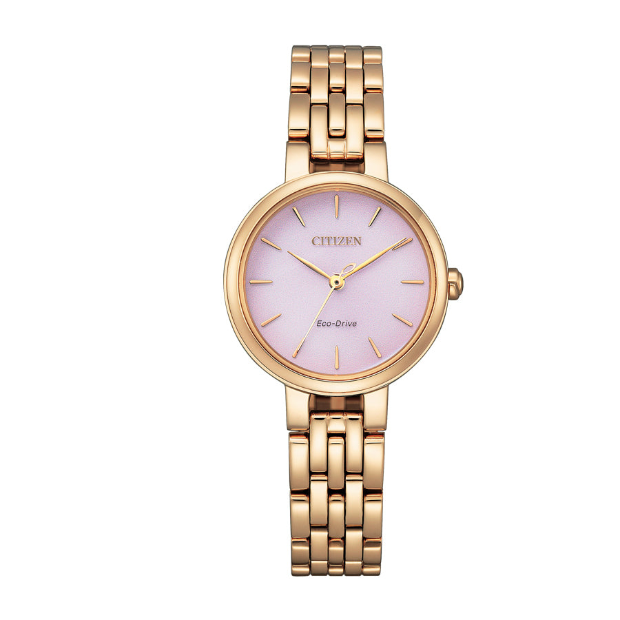 Citizen eco drive rose gold online watch