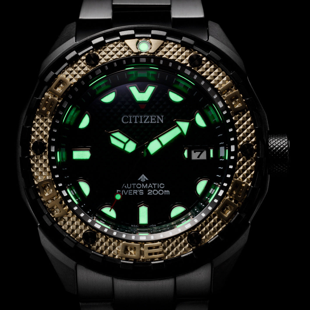 Citizen Promaster Automatic Green Anaconda Limited Edition Super Titanium™ NB6008-82X Citizen