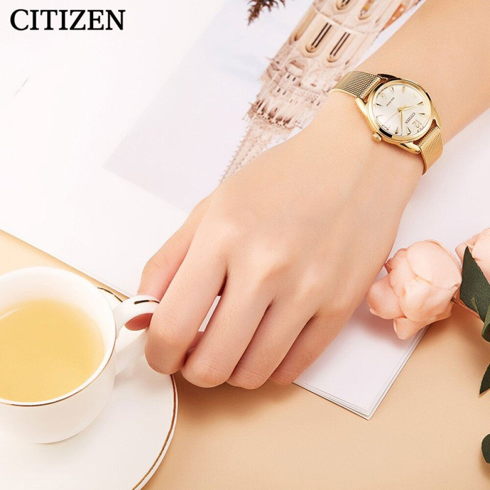 Citizen Eco-Drive Ladies Analog Watch EM0687-89P Citizen