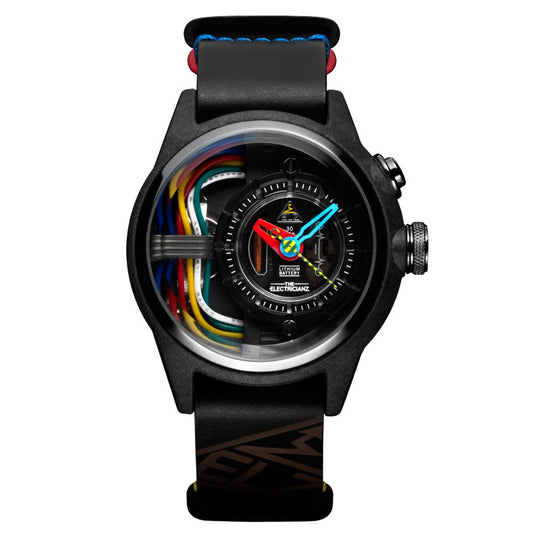 Electricianz Carbon Z Nato 42mm Quartz Electricianz