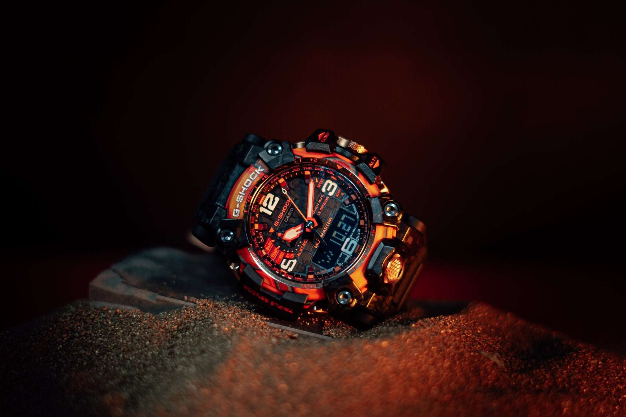 G shock mudmaster cheap red