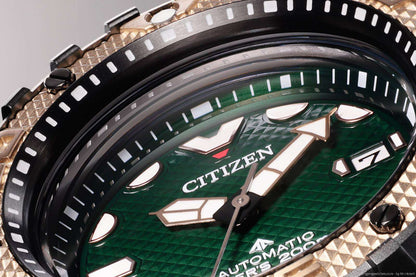 Citizen Promaster Automatic Green Anaconda Limited Edition Super Titanium™ NB6008-82X Citizen