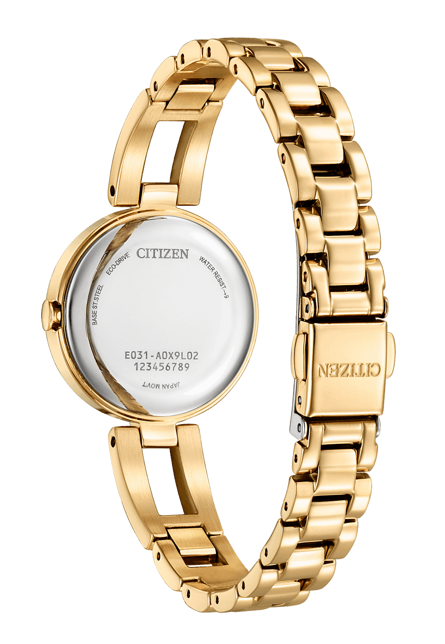 Citizen Eco-Drive Ladies Stainless Steel Watch EM0809-83Z Citizen