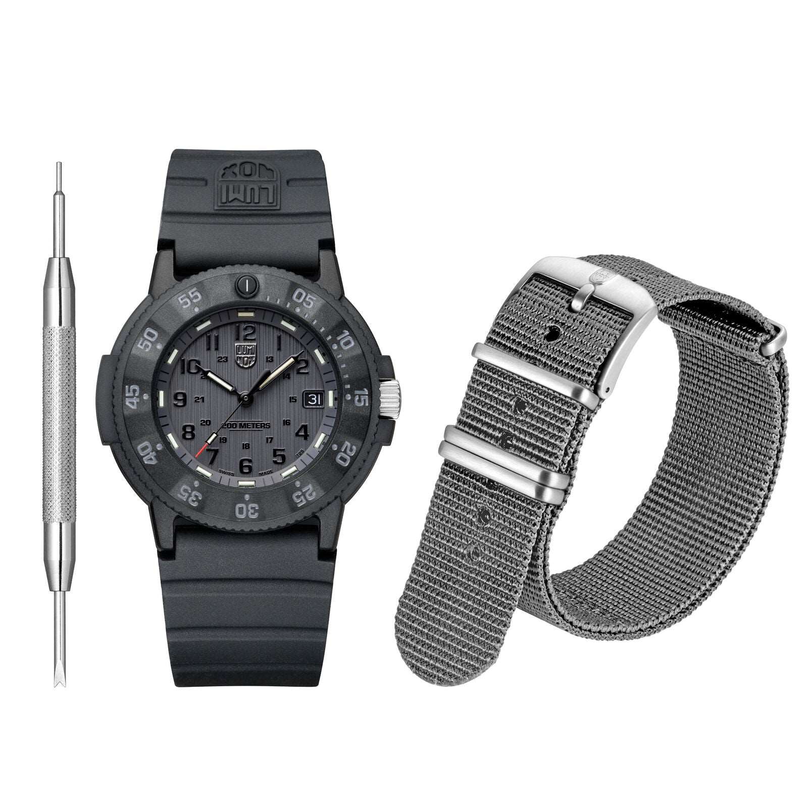 Black luminox evo sale