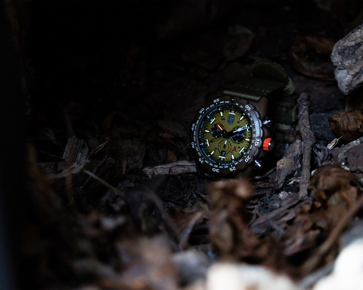 Luminox Bear Grylls Survival Master #tide Chronograph Series 3757.ECO Luminox