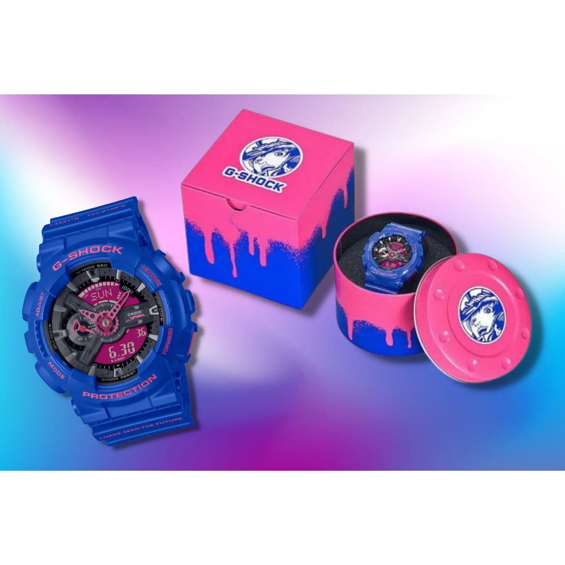 G shock ga 110 on sale purple